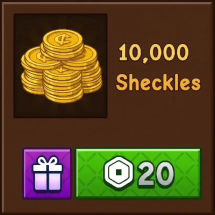10,000 Sheckles