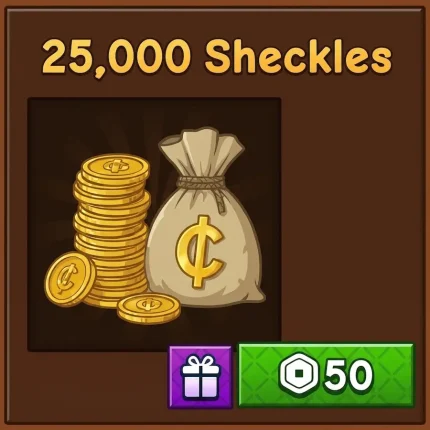 25,000 Sheckles
