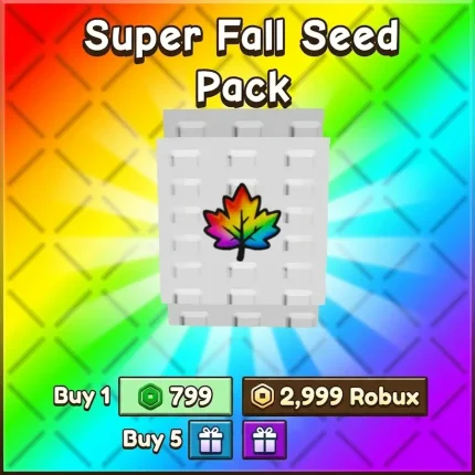 5 Super Fall Seed Pack