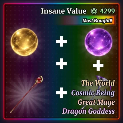 World + Cosmic + Mage + Dragon Goddess Bundle