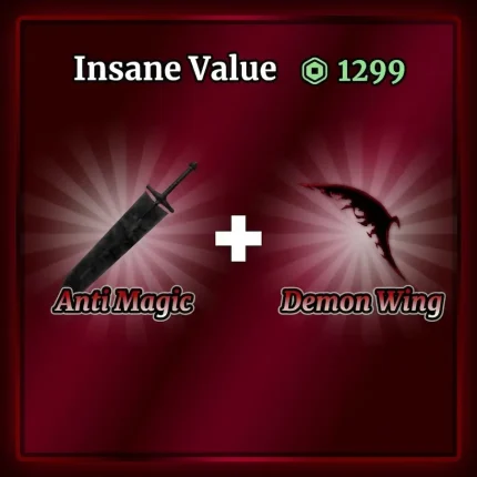 Anti Magic + Demon Wing Bundle