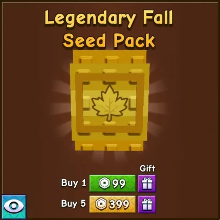5 Legendary Fall Seed Pack