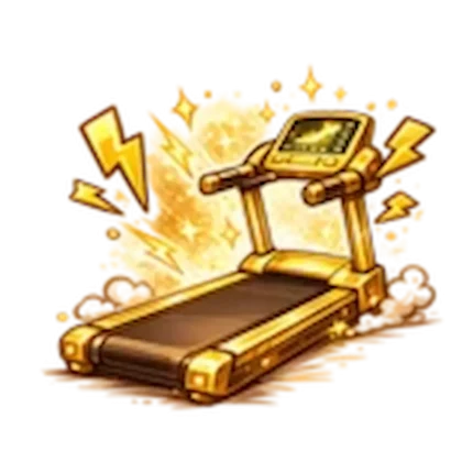 Gold Treadmill